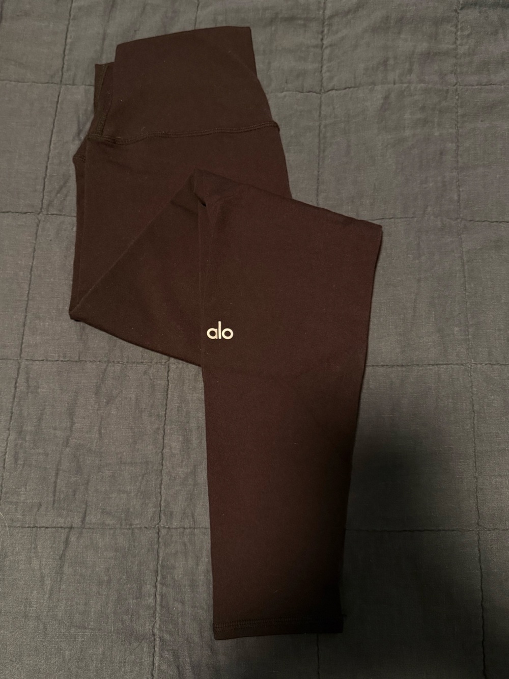Black Alo Air Brush Leggings - Size Small